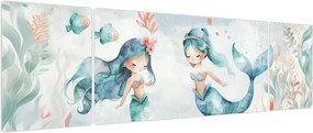 Obraz - Syreny (170x50 cm)