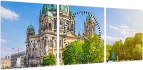 Obraz - Katedra w Berlinie (z zegarem) (90x30 cm)