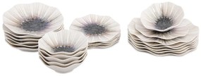 Porcelanowy zestaw talerzy 24 szt. – Hermia