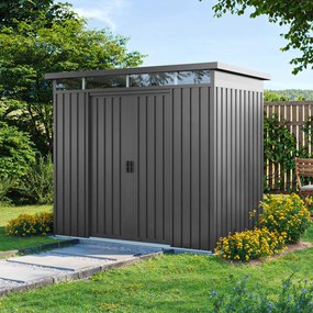 PRIMEYARD 200 x 110 cm Domek narzędziowy, szaroperłowy - (GFPV01008)
