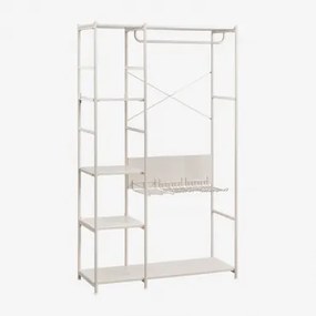 Otwarta Szafa Z Żelaza Elviah Gardenia Biel - Sklum