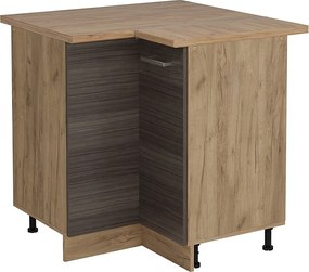 Szafka narożna szlachetna szarość 75.6x60x81.6 r-line