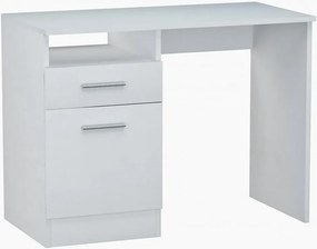 Białe biurko do pokoju dziecięcego 100 cm H4-D63