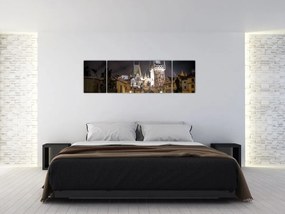 Obraz oświetlonej Bramy Pyłu (170x50 cm)