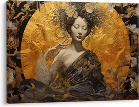 Obraz - Japonka (70x50 cm)