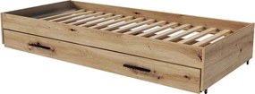 Modułowa szuflada ze stelażem oraz półką dąb artisan W4-M65