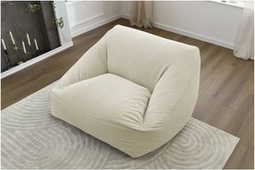 Beżowy sztruksowy worek do siedzenia Lilibet – Bobochic Paris