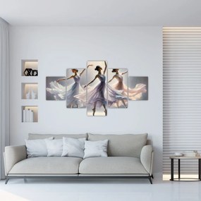Obraz - Trzy baletki (125x70 cm)