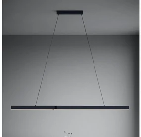 Eglo 390368 - LED Żyrandol ściemnialny na lince MONTEBUONO LED/20W/230V 3000K czarny
