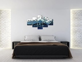 Obraz bąbelków (125x70 cm)