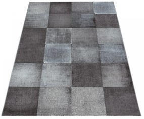 Dywan nowoczesny Costa kwadraty brązowy 80 cm x 250 cm