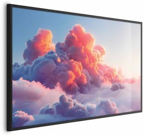 Plakat Zmierzchowy spektakl 60x40 cm z ramą czarną bez marginesu ARTGEIST B