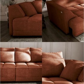 Sofa kanapa TIGA z funkcja spania Elektryczny System rozkładania WERSAL