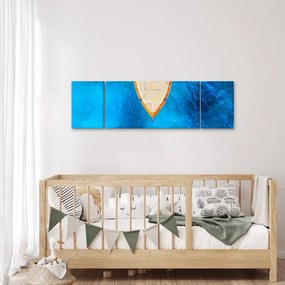 Obraz - Letnia łódź (170x50 cm)