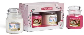 Yankee Candle Świąteczny zestaw upominkowy 2 średnie świece Classic
