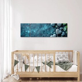 Obraz - Kamienie w kształcie serca (170x50 cm)