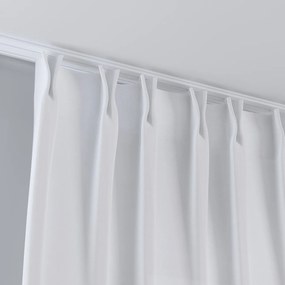 Zasłona na haczykach flex podwójnych