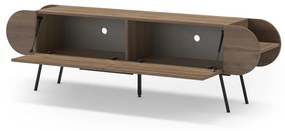 Szafka pod TV w dekorze orzecha 195x57 cm Saluso – Marckeric