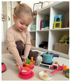 Woopie zestaw kuchenny pomocnik kucharza kuchnia gazowa garnek patelnia czajnik akcesoria