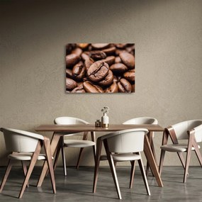 Obraz na szkle ziaren kawy (70x50 cm)