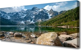 Obraz drukowany na płótnie Majestat Tatrzańskiej Natury