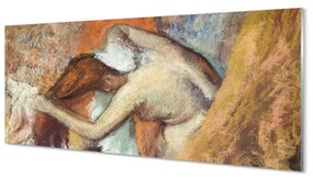 Obraz na szkle Woman at her toilette - Edgar Degas