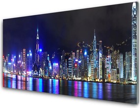 Panel nad blat kuchenny Światła Nocnej Metropolii