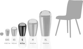 Koziol Kosmetyczny kosz na śmieci DEL S, 5 l, szary