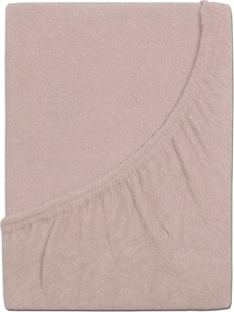 4Home prześcieradło frotte Ideal stary róż, 90 x 200 cm, 90 x 200 cm
