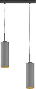 Lampa wisząca nad stół na czarnym stelażu K2-M09