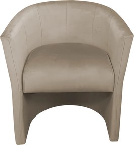 Fotel CLUB tkanina Welur elegancki fotel tapicerowany do salonu i gabinetu : Kolor tkaniny - VELVET - MG09