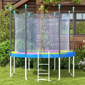 SPORTNOW Zamienny ochraniacz na krawędź trampoliny, wodoodporny, odporny na rozdarcia, Ø244 cm, kolorowy
