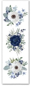 Bieżnik 40x130 cm Blue Rose – Minimalist Cushion Covers