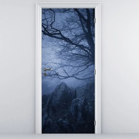 Fototapeta na drzwi - Ciemny las (95x205cm)
