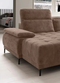 Narożnik FOCUS XL z elektryczną regulacją w tkaninie SALVADOR 03 WERSAL