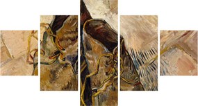 Obraz - Vincent van Gogh, Shoes, reprodukcje (125x70 cm)