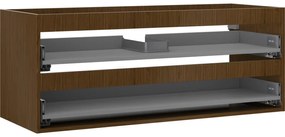 Mexen Box-A korpus szafki podumywalkowej 120 cm, 2 szuflady, orzech - 91AX0-1200-470-2-86