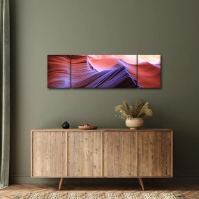 Obraz - kolorowy piasek (170x50 cm)