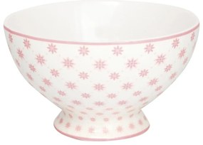 Różowa porcelanowa miska na zupę Green Gate Laurie, ø 15 cm