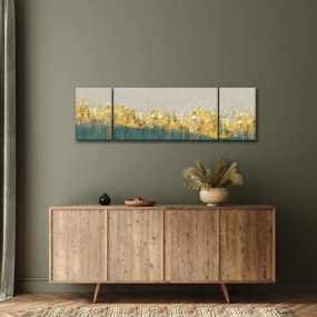 Obraz - Tekstura ze złotą dekoracją (170x50 cm)