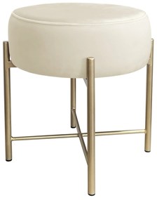 Taboret Pola noga metalowa złota MG50