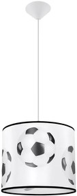 Lampa wisząca dla chłopca z motywem piłki A594 D7-S95