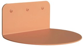 Łososiowa metalowa półka 30 cm Flex – Spinder Design