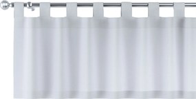 Lambrekin na szelkach kolor kremowy tkanina półprzezroczysta, strukturalna