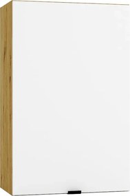Szafka kuchenna wisząca 45 cm biały + dąb artisan R4-W26