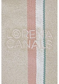 Kremowy dziecięcy worek do siedzenia Cleo Multi Stripe – Lorena Canals