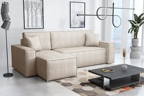 Narożnik DENIS L z funkcją spania 135x200 Poso 100