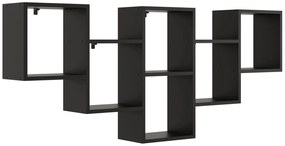 Czarna Nowoczesna Półka Wisząca M2-Z40