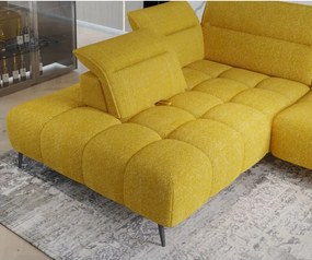 Narożnik MONTANA L układ L Lewostronny z elektryczną regulacją siedziska WERSAL