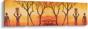 Obraz - Afrykańska sawanna (170x50 cm)